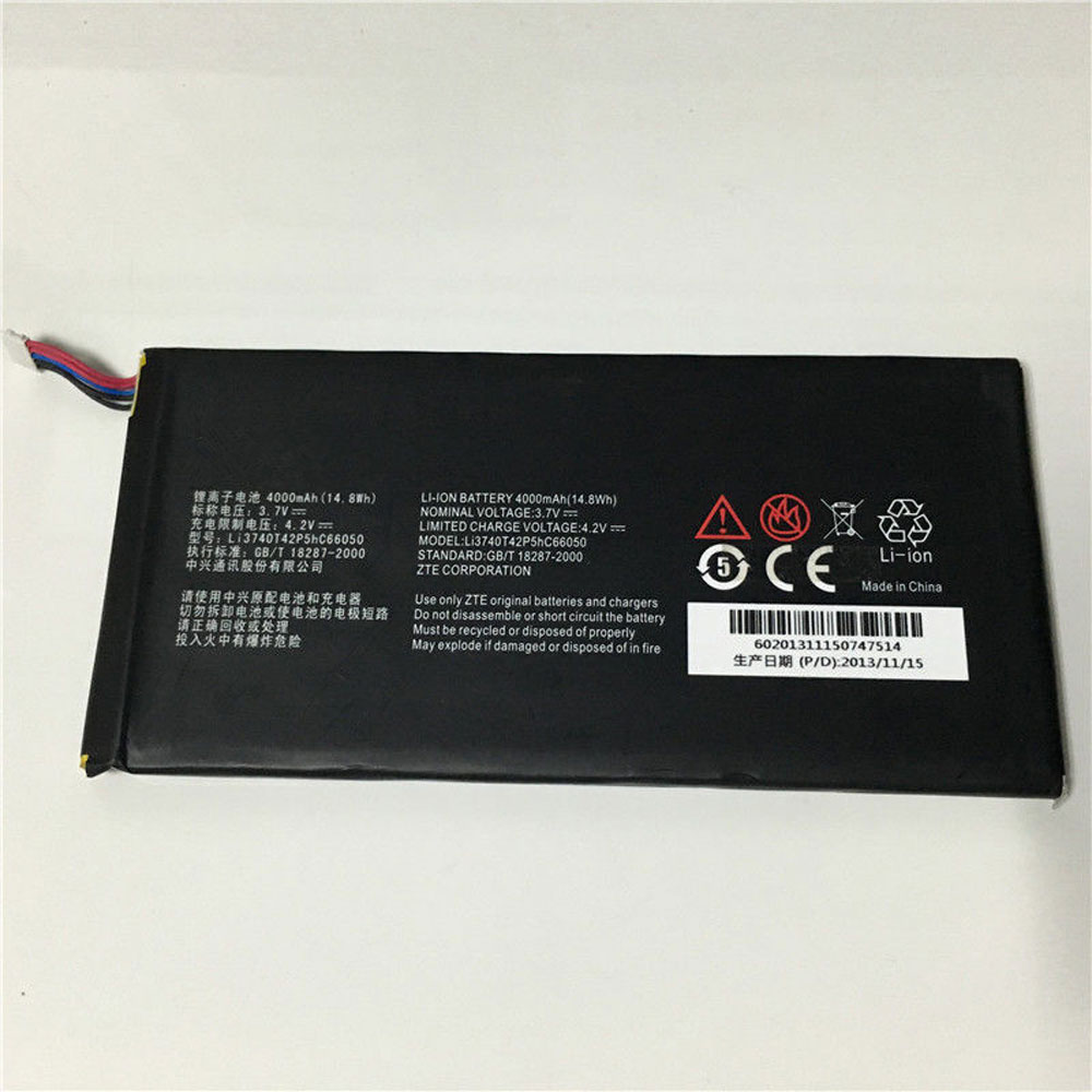 Batería para ZTE S2003/2/zte-li3740t42p5hc66050